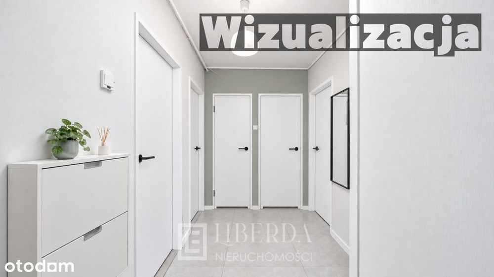 3 pokoje | 57,9 m² | LSM | 1-piętro