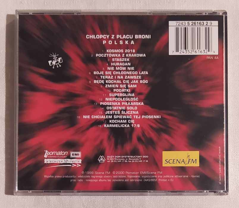 Płyty CD - Chłopcy z Placu Broni  / 2 CD