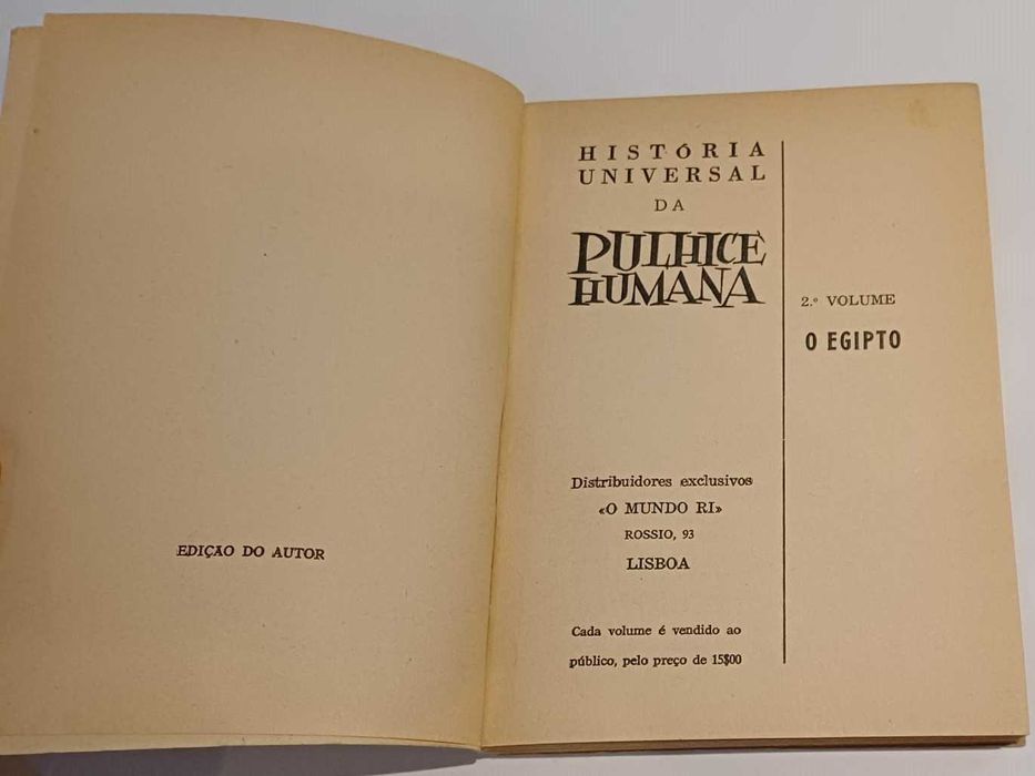 História Universal da Pulhice Humana - nº 2 - O Egipto, José Vilhena