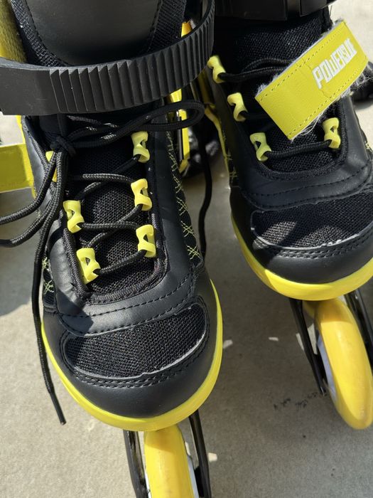 Роликові ковзани Powerslide  33/36 + комплект захисту