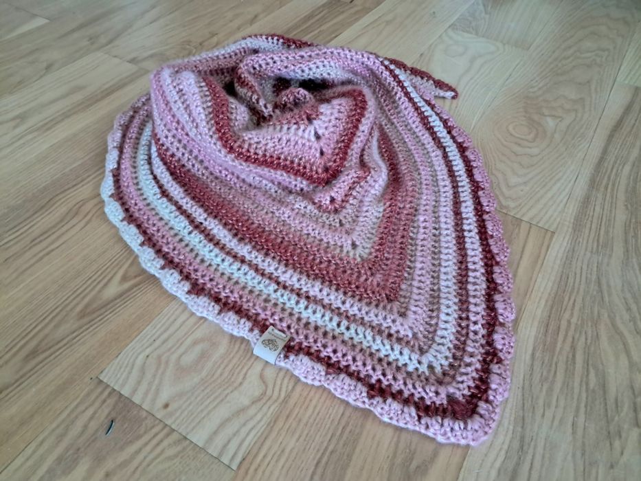 Chusta hand made szydełko