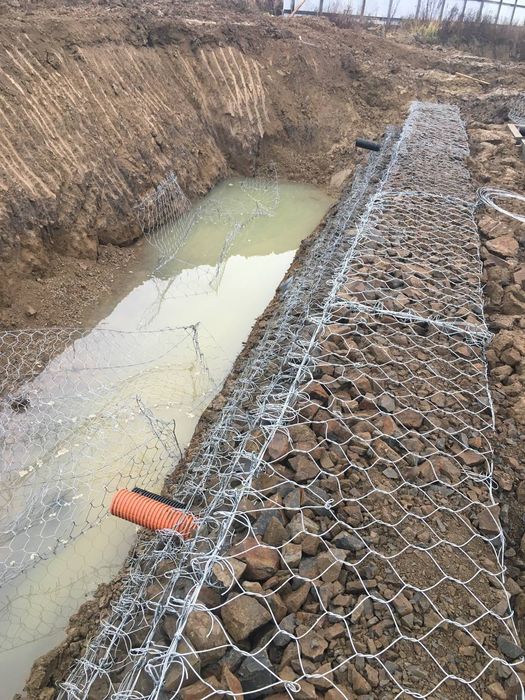 Укріплення габіонами проблемних ділянок