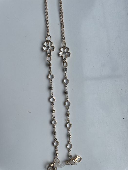 Łańcuszek do okularów krysxtałki