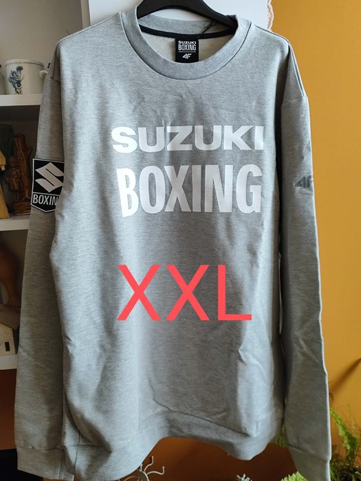 Nowa oryginalna bawełniana bluza Suzuki 4F Boxing rozmiar Xxl