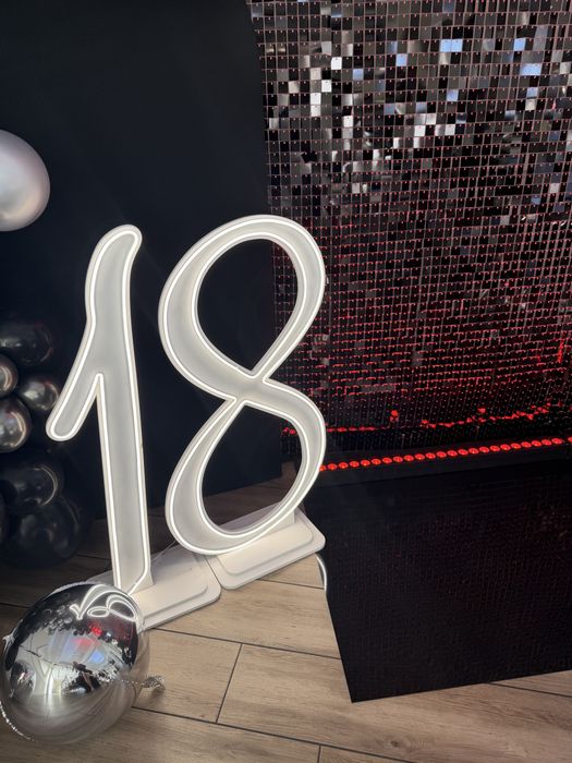 Cyfry led 18 lub 1 i 8