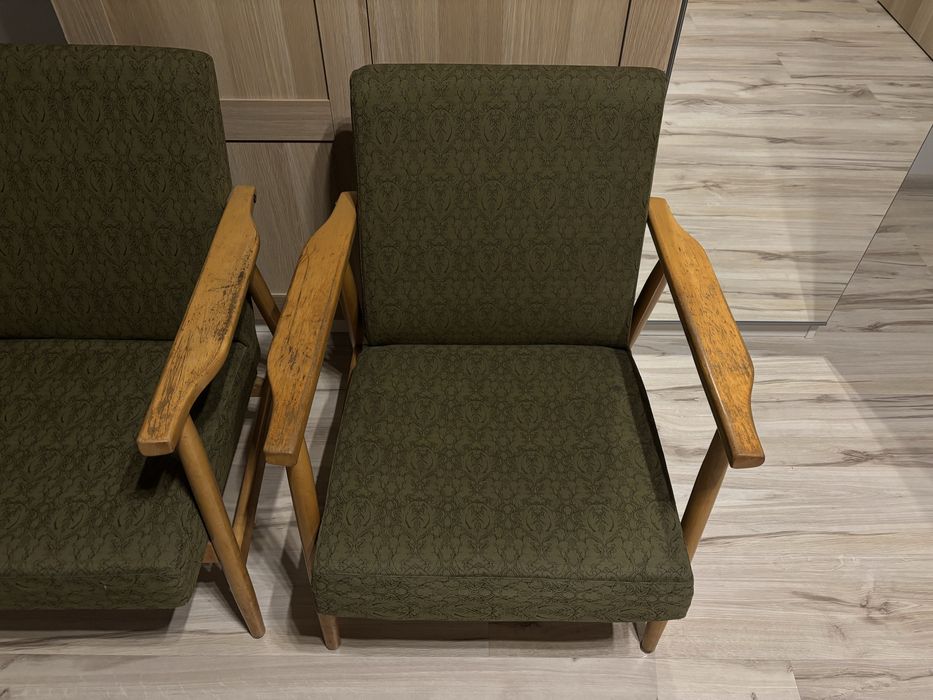 Fotel PRL lisek bdb stan