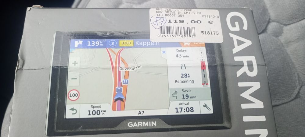 Автонавігатор Garmin гарний стан Drive 51 LMT-S (карта Європиі України