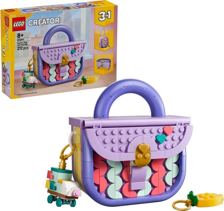 LEGO® Art 31391 Модна сумка для творчості (Fashion Bag with Storage)