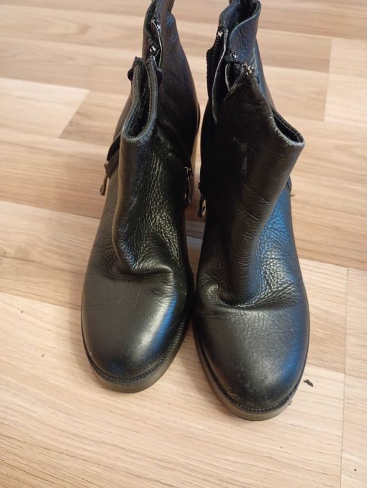 Skórzane buty damskie rozmiar 37