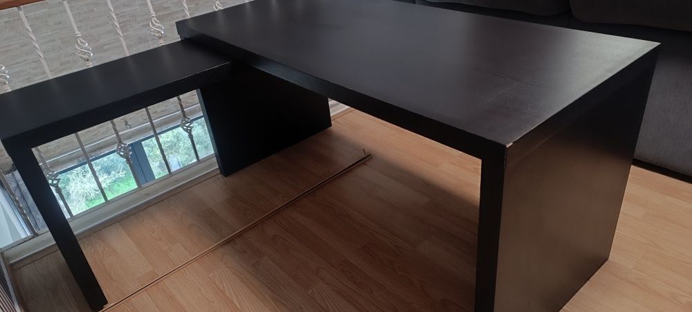 Secretária em L - Malm (IKEA)