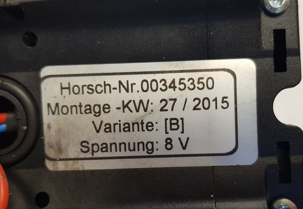 Moduł Horsch BOX Motor Maestro 8 V Nr 0​0​3​4​5​3​5​0 NOWE