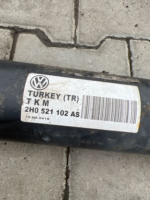 Vw amarok 2.0 wał napędowy 2ho 521 102 as