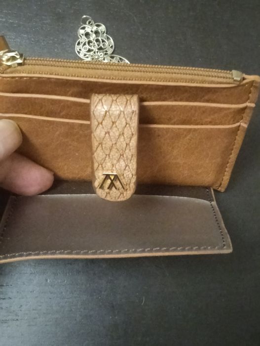 Carteira de bolso de senhora e belo pendente Coração de Viana
