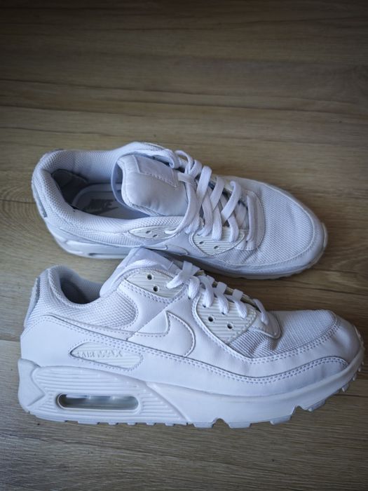 Nike Air Max 90 białe 41 sneakers męskie 26cm stan bardzo dobry