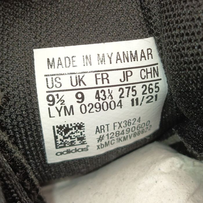 43,45. Кросівки чоловічі Adidas Ultimashow Black FX3624