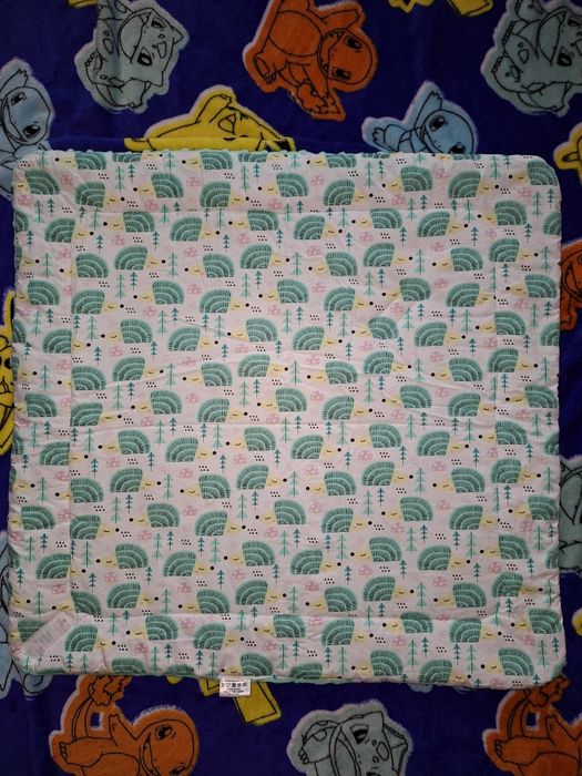 Rożek niemowlęcy dwustronny Minky