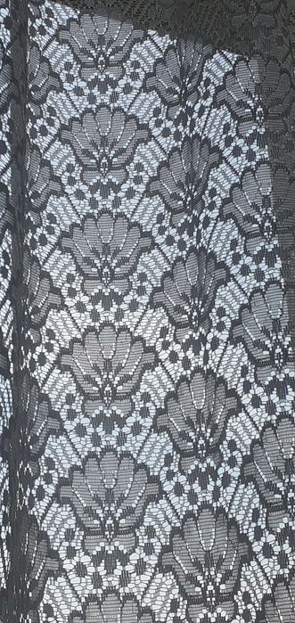 Komplet długich firan + lamberkin