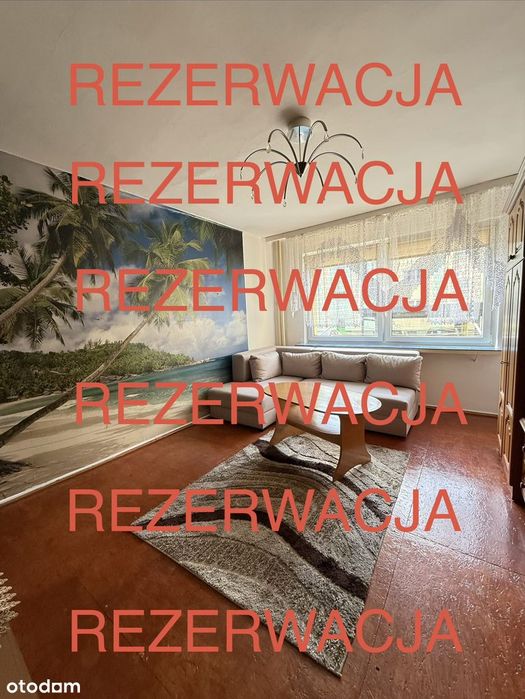 Mieszkanie dwupokojowe 47 m na parterze