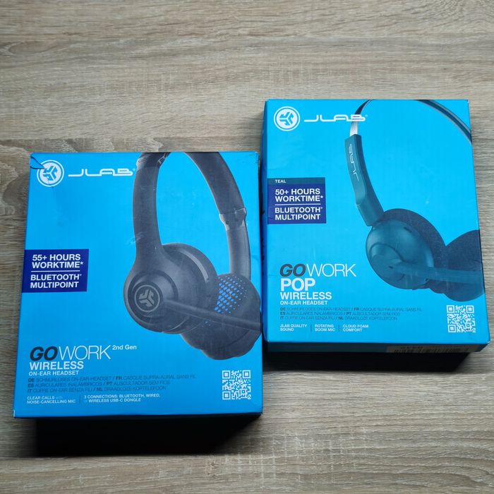 Гарнітури JLab Go Work 2nd Gen та Go Work Pop Wireless