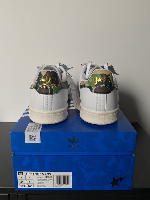 Adidas stan smith x bape 30th