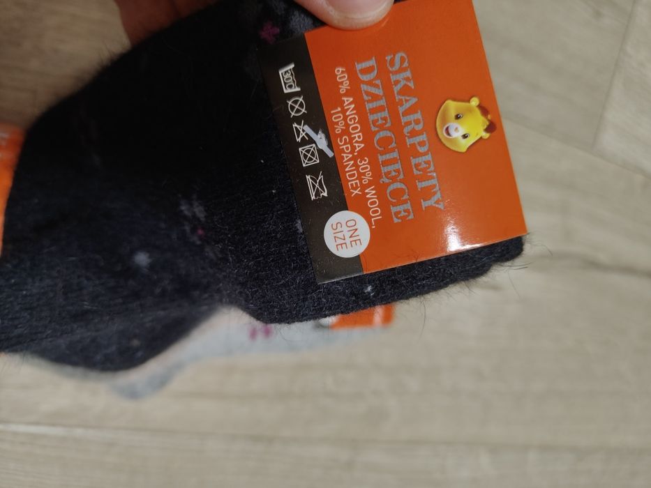 Wełniane skarpetki 3 sztuki