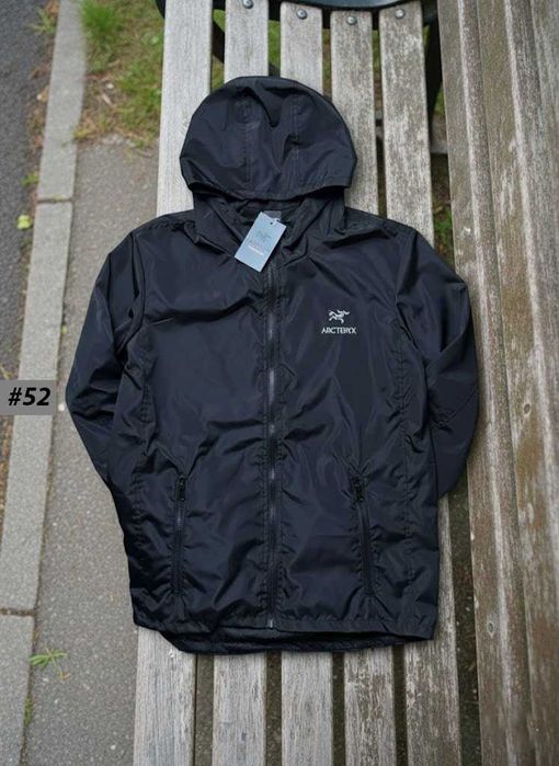 Arcteryx GoreTex Черная Куртка - Артерикс Мужская Ветровка ГорТекс