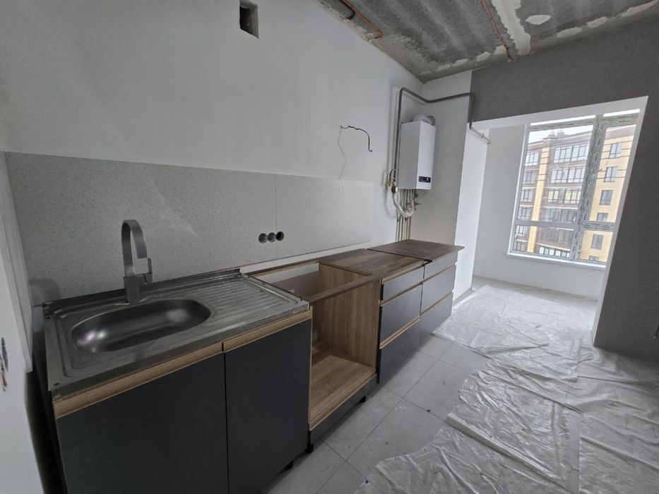 1-кімнатна квартира майже готова до заселення