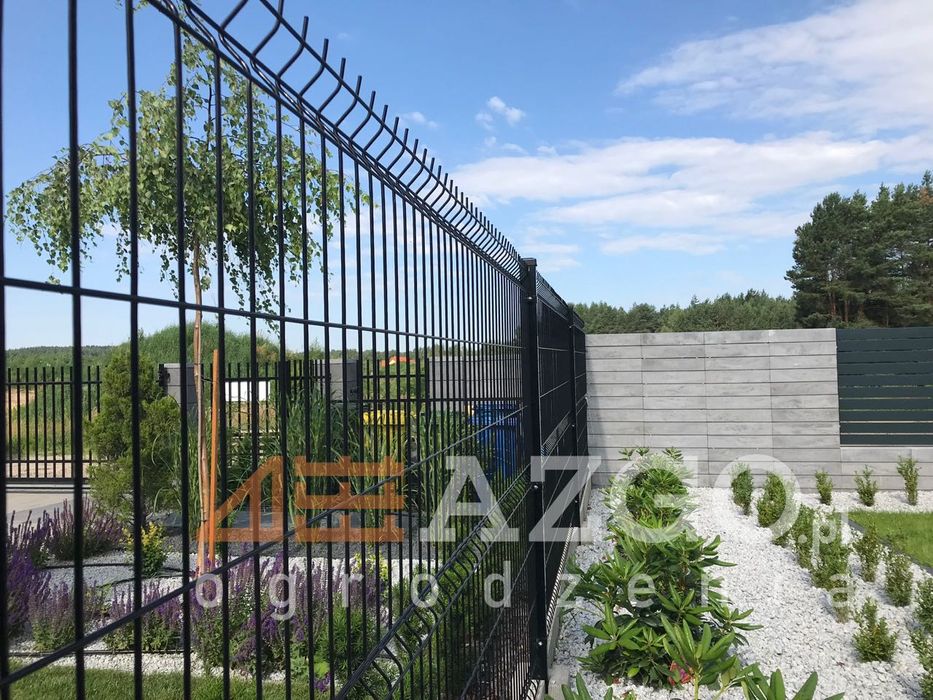 Najtańszy gruby słupek do paneli i siatki 6x4 60x40 gr. 1,5 2mm 3mm