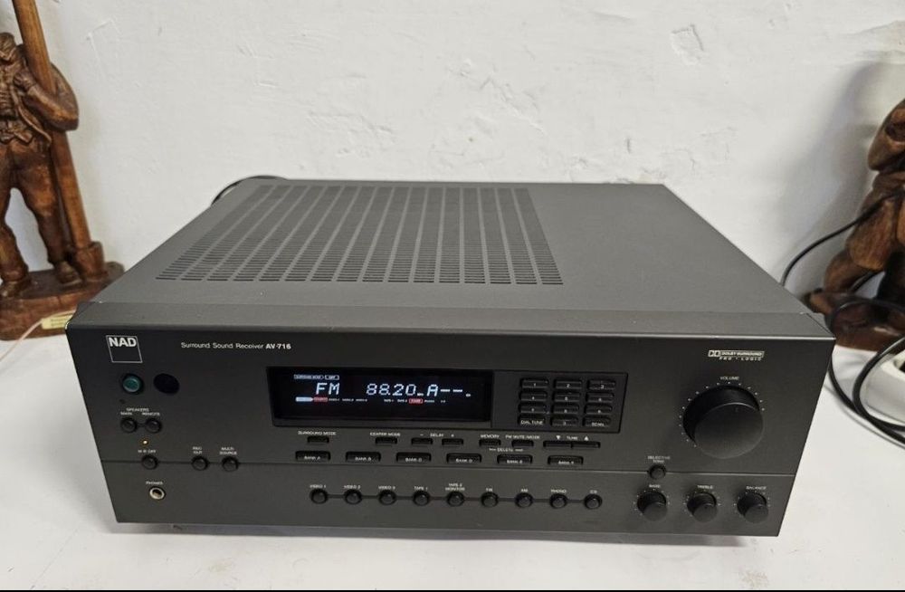 Amplituner NAD AV-716 5.1 | 80 W/kan. | Mocny, muzykalny dźwięk