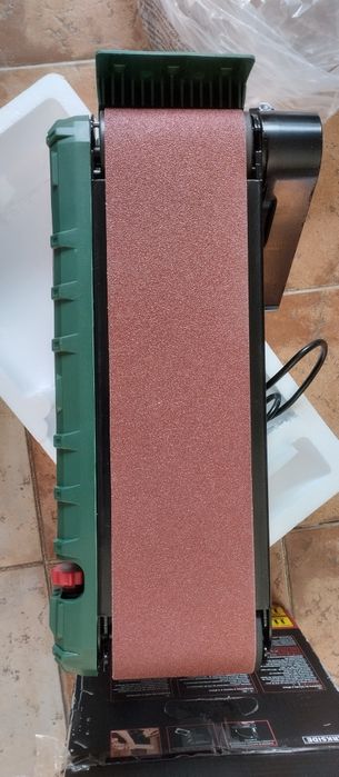 Lixadora de rolo com base Parkside