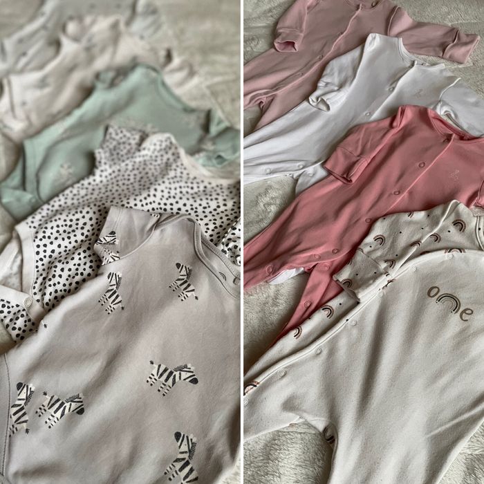 Боді, чоловічки Next(некст), короткий/довгий рукав, 0-3 місяців