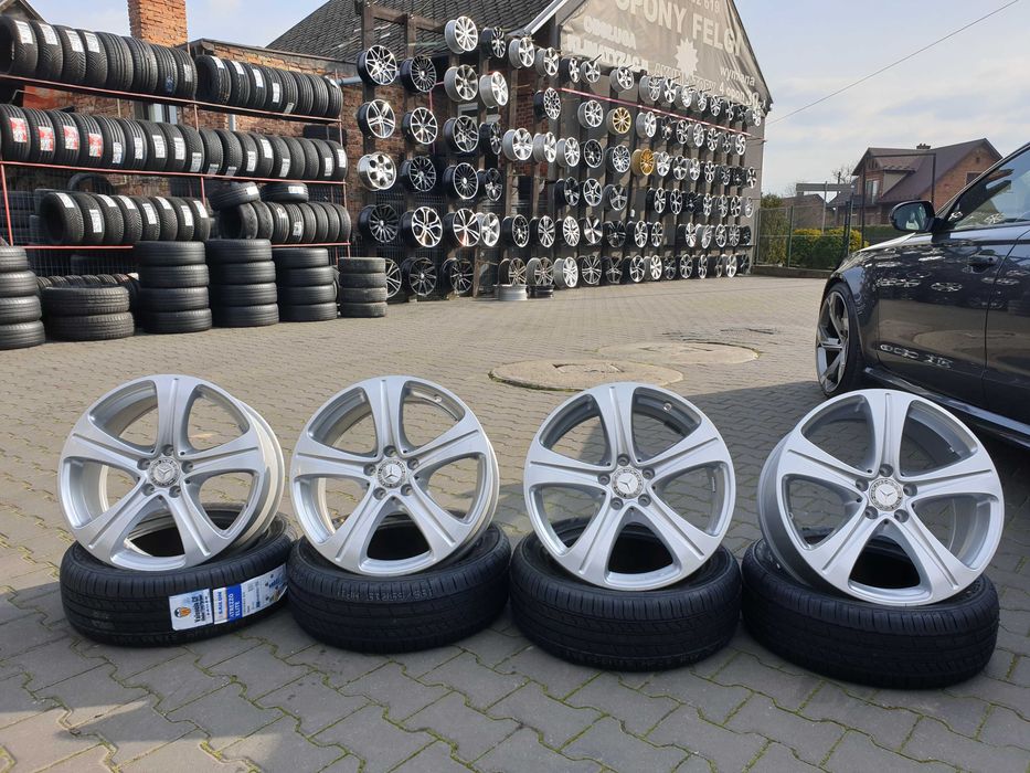 Felgi aluminiowe Mercedes 18" 5x112 8j et43 Seat Skoda Vw Bmw itp.