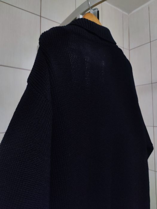 męski sweter XL Sainy James kardigan kolor granatowy ciemny niebieski