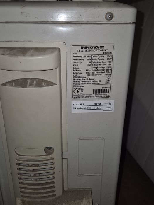 Klimatyzator z funkcją grzania odbiór osobisty.ostatnie 2 sztuki