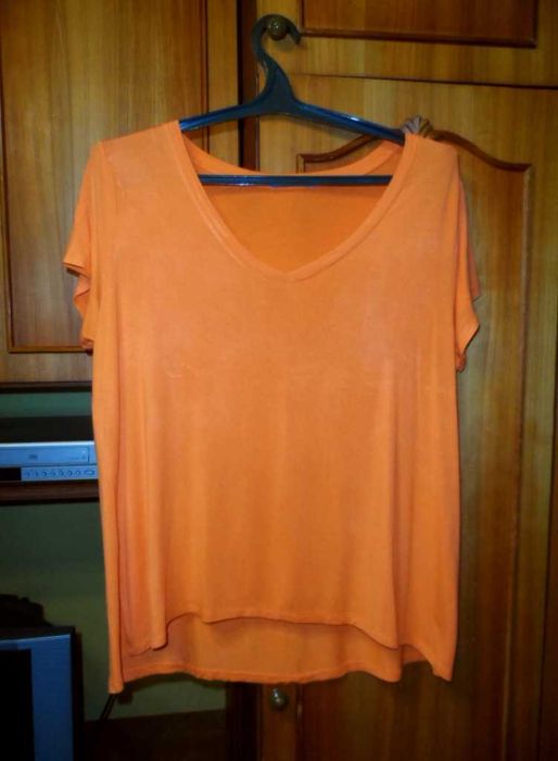 Женская футболка Аtmosphere р. 58 -60 большой размер ПОГ 62 см тянется до 85 см, супербаталл