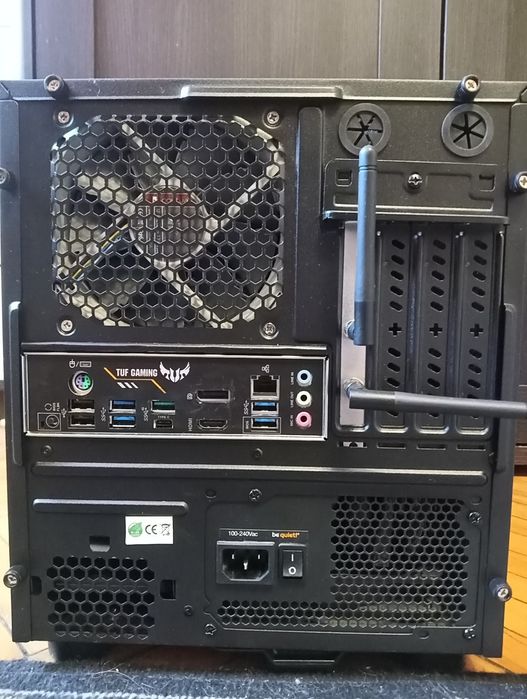 Безшумный игровой ПК.  Ryzen 7 5700g, 32gb озу, 256gb m2