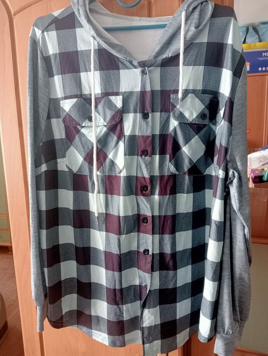 Koszula damska z kapturem