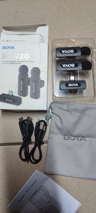 Петлички Boya BY-V20