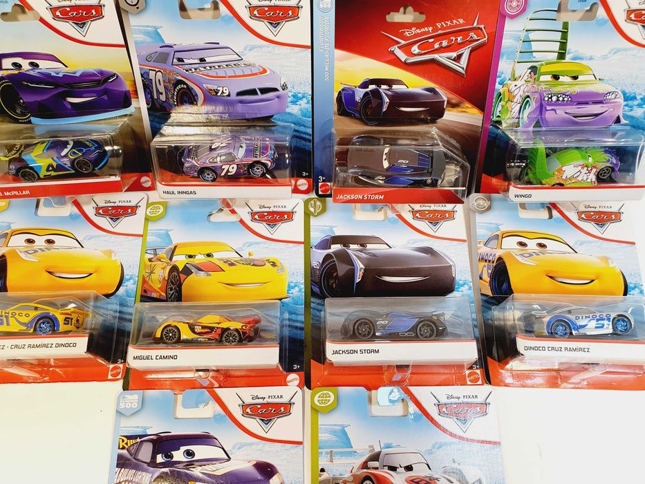 Auta - Cars - Metalowe firmy Mattel