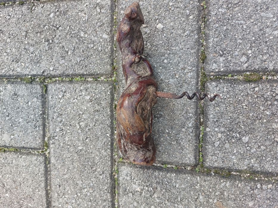 Saca-rolhas artesanal antigo64564259361667120