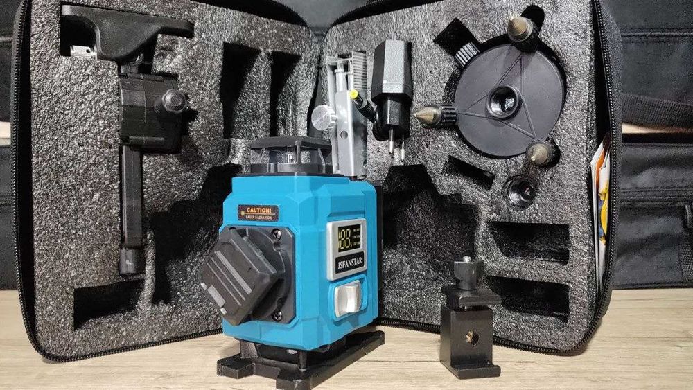 Лазерний рівень, нівелір, уровень, різні комплектації, 4D 360°