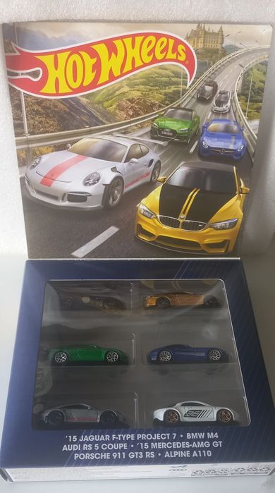 Conjunto 6 miniaturas Hot wheels