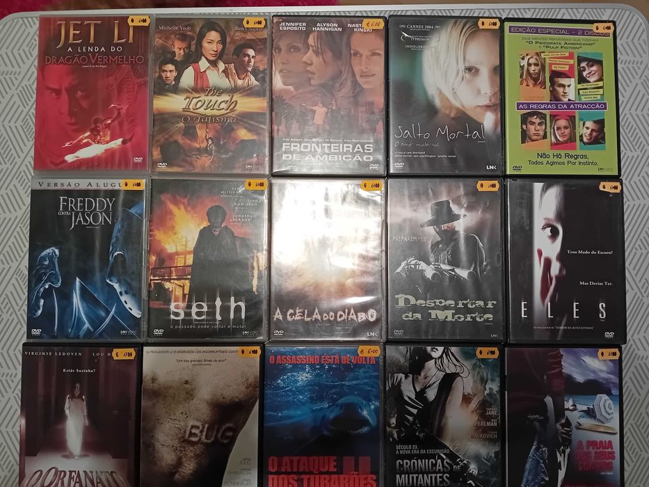 Filmes em Dvd Grandes Produções LNK.