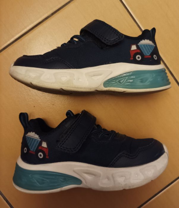 Świecące sportowe buty adidasy Lupilu rozm 26 granatowe