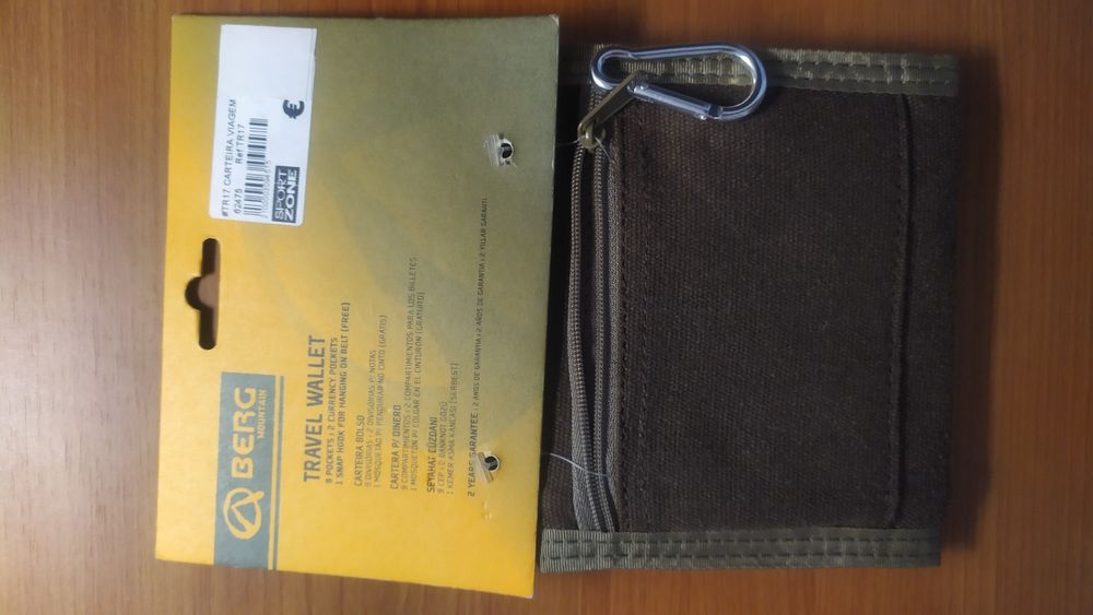 Carteira de viagem bolso BERG
