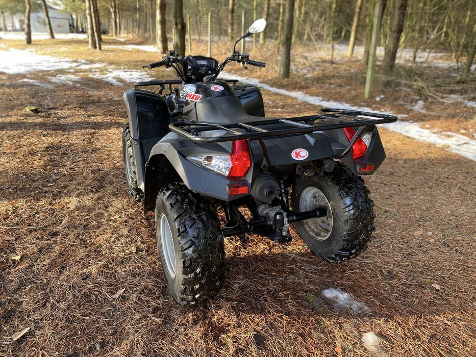 Quad Kymco MXU 500 Sprowadzony Homologacja L7e Bardzo fajny stan.