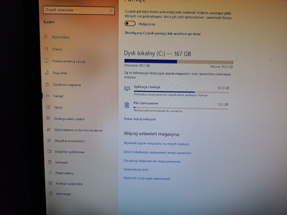 komputer gemingowy zestaw plus parametry na zdjęciu