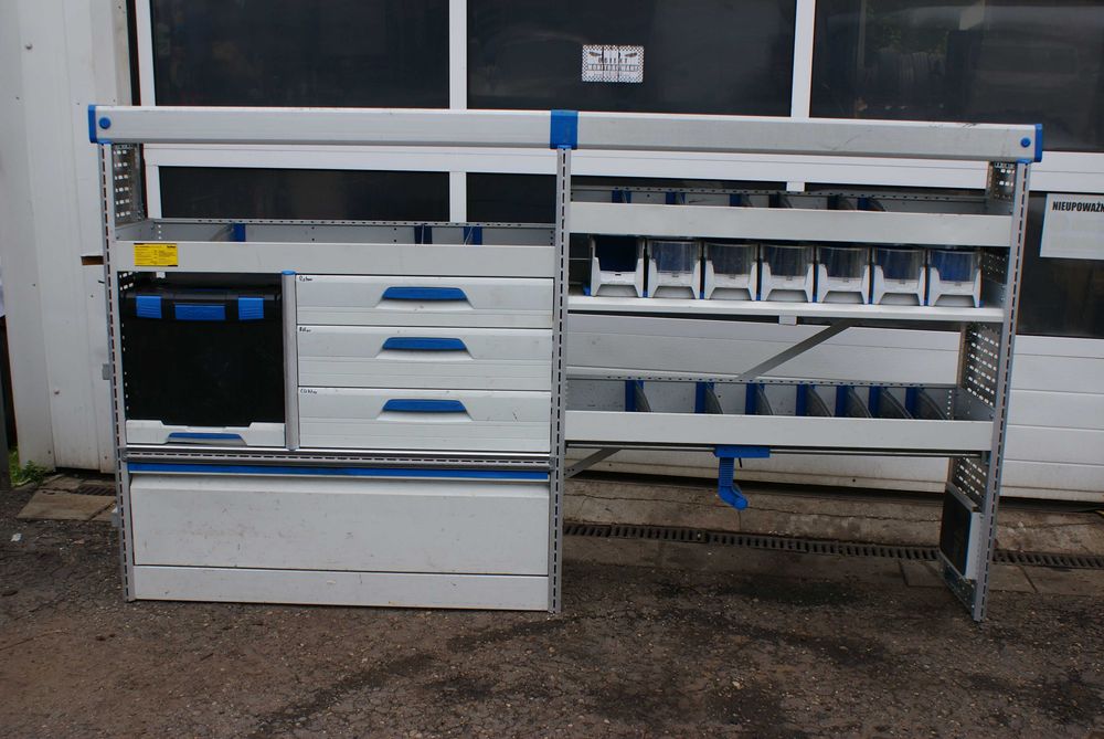 Regał Wurth zabudowa serwisowa szuflady sortimo bott           77