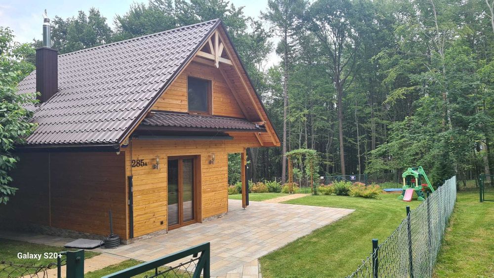 Domek w lesie na wynajem bania, jacuzzi