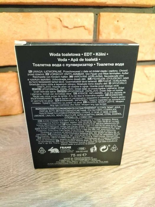 Avon MUSK INSTINCT męski zapach 75 ml